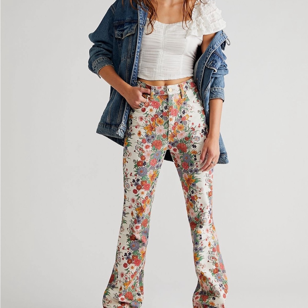 Wrangler Floral Jeans